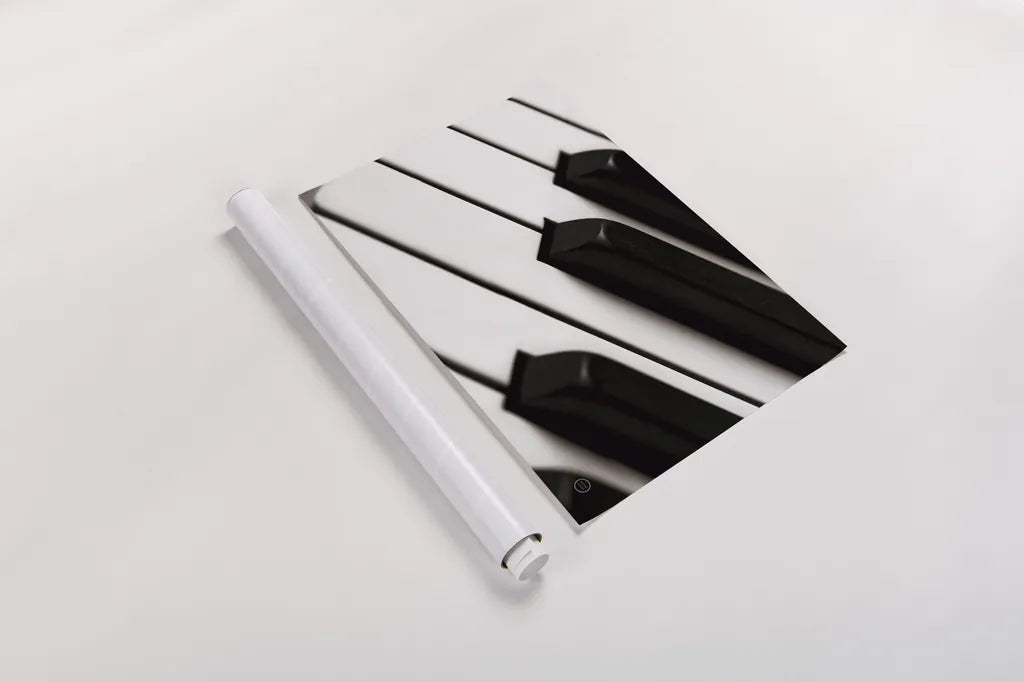 Piano Lounge IV by Nathan Larson. shown as a rolled paper print. Available as archival giclee rolled canvas, fine art paper, or poster print. SKU 76313i.