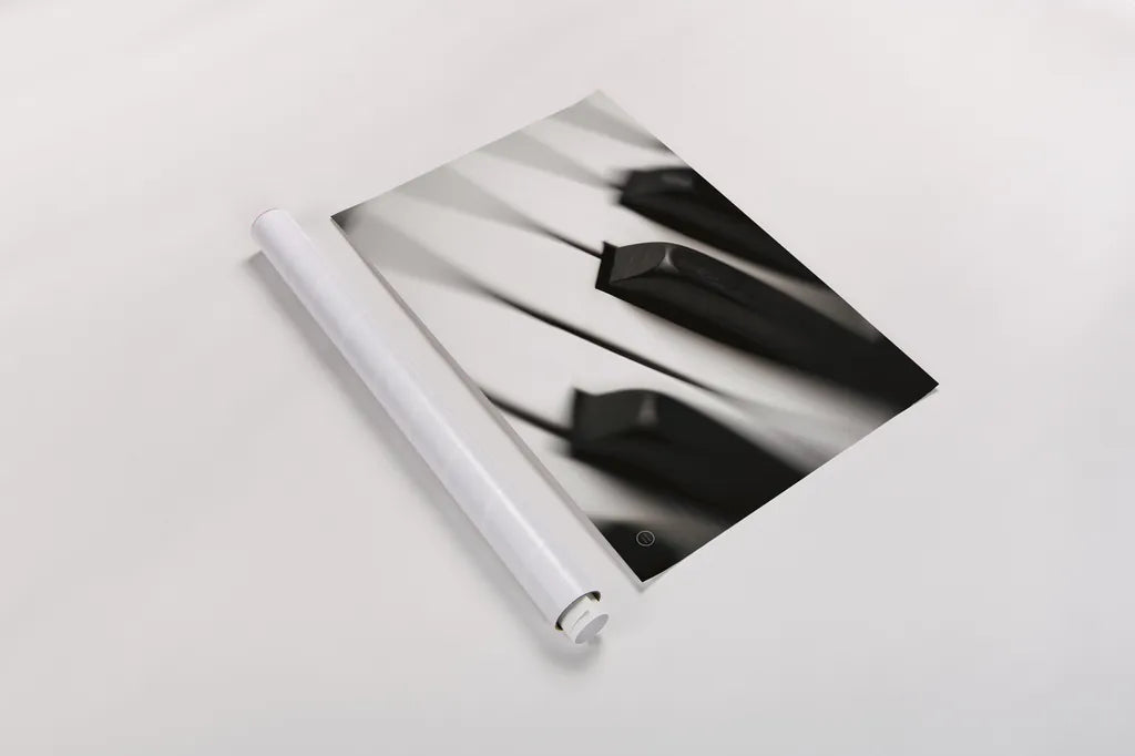 Piano Lounge VI by Nathan Larson. shown as a rolled paper print. Available as archival giclee rolled canvas, fine art paper, or poster print. SKU 76315i.