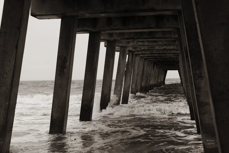Pier Angles I by Nathan Larson. SKU 97449i. Archival Giclee Fine art print for wall decor.