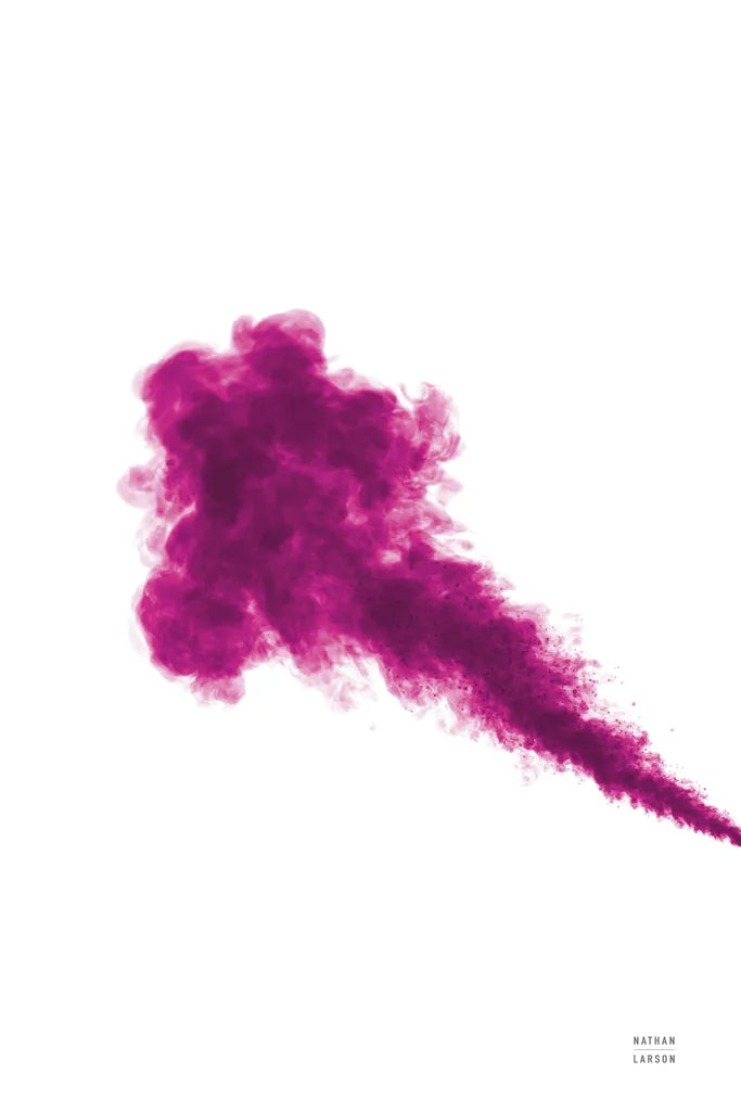 Pink Smoke by Nathan Larson. SKU 82302h. Archival Giclee Fine art print for wall decor.