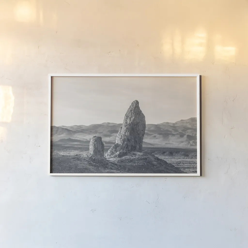 Pinnacle by Nathan Larson. shown as a paper print in a white frame. Available as a archival giclee rolled canvas, fine art paper, or poster print. SKU 96624i.