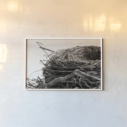 Preparing II by Nathan Larson. shown as a paper print in a white frame. Available as a archival giclee rolled canvas, fine art paper, or poster print. SKU 99782i.