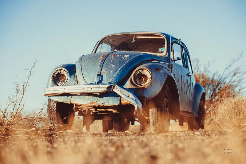 Punch Buggy by Nathan Larson. SKU 103999i. Archival Giclee Fine art print for wall decor.