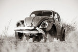 Punch Buggy BW by Nathan Larson. SKU 103998i. Archival Giclee Fine art print for wall decor.