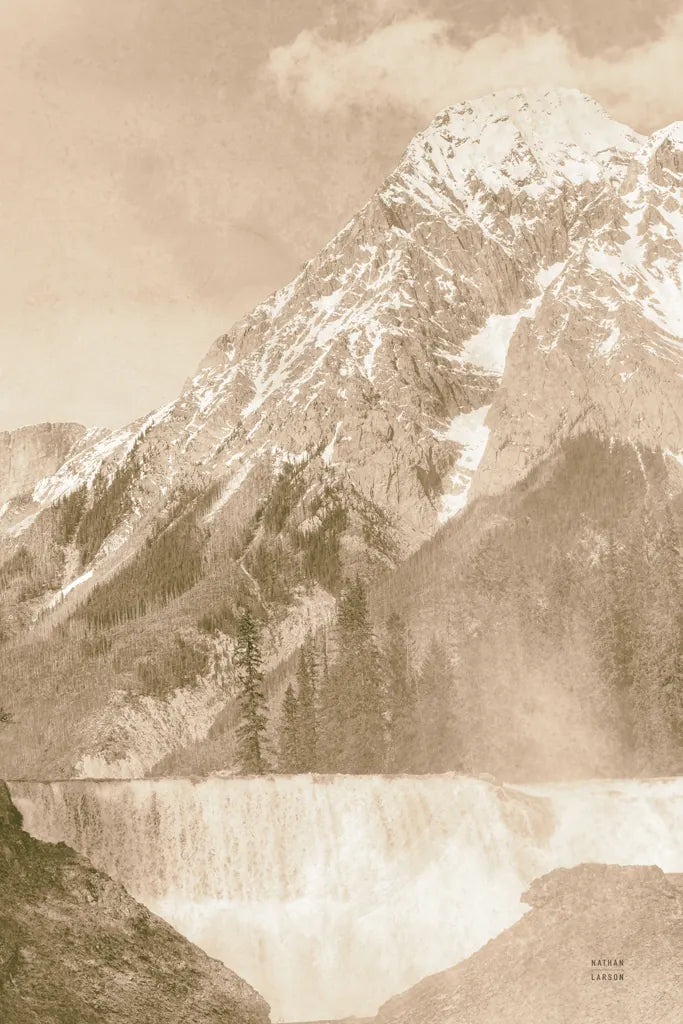 Remember the Mountain by Nathan Larson. SKU 84247h. Archival Giclee Fine art print for wall decor.