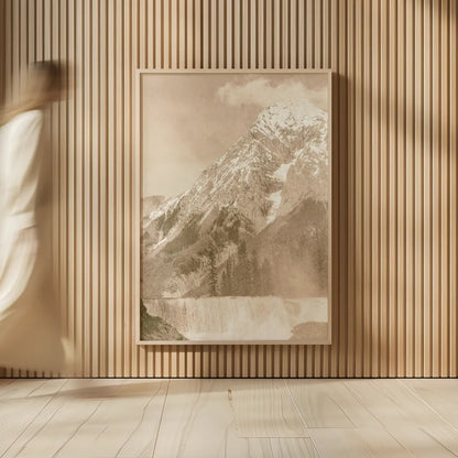 Remember the Mountain by Nathan Larson. shown as over sized large wall art. Available as an archival giclee rolled canvas, fine art paper, or poster print. SKU 84247h.