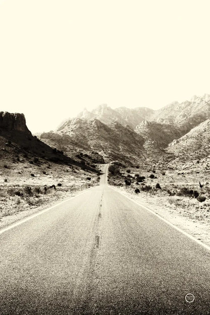 Road to Old West by Nathan Larson. SKU 72028h. Archival Giclee Fine art print for wall decor.