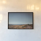 Road to the Lost Coast by Nathan Larson. shown as a paper print in a black flame. Available as a archival giclee rolled canvas, fine art paper, or poster print. SKU 88487i.