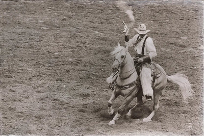 Rodeo I Sepia by Nathan Larson. SKU 82723i. Archival Giclee Fine art print for wall decor.