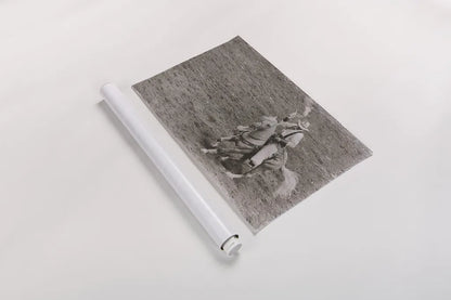 Rodeo I Sepia by Nathan Larson. shown as a rolled paper print. Available as archival giclee rolled canvas, fine art paper, or poster print. SKU 82723i.