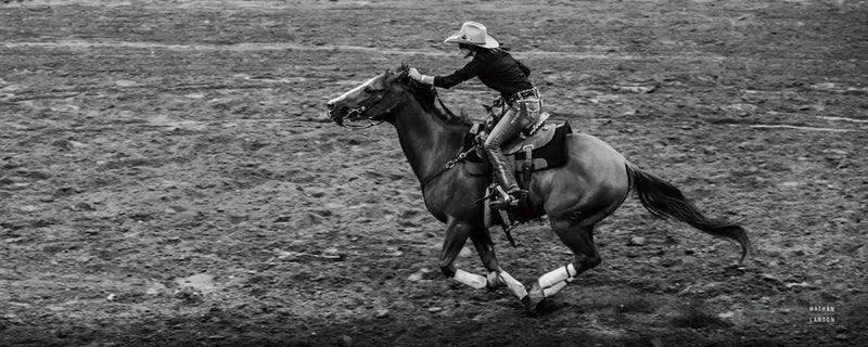 Rodeo II BW by Nathan Larson