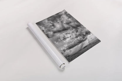 Rolling Pasture Rays by Nathan Larson. shown as a rolled paper print. Available as archival giclee rolled canvas, fine art paper, or poster print. SKU 71166h.