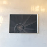 Sagrada Familia by Nathan Larson. shown as a paper print in a white frame. Available as a archival giclee rolled canvas, fine art paper, or poster print. SKU 86714i.