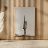 Saguaro Afternoon by Nathan Larson. shown as over sized large wall art. Available as an archival giclee rolled canvas, fine art paper, or poster print. SKU 90441h.