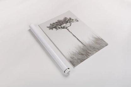 Secluded I by Nathan Larson. shown as a rolled paper print. Available as archival giclee rolled canvas, fine art paper, or poster print. SKU 101663h.