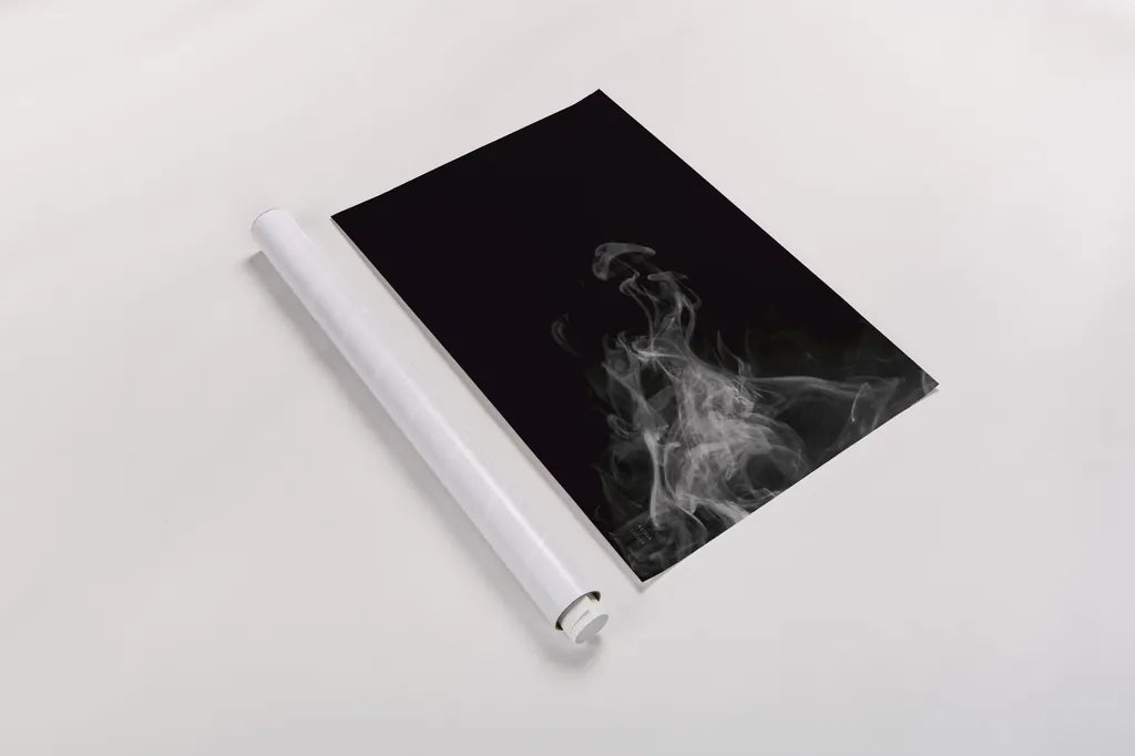 Smoke I by Nathan Larson. shown as a rolled paper print. Available as archival giclee rolled canvas, fine art paper, or poster print. SKU 77335i.