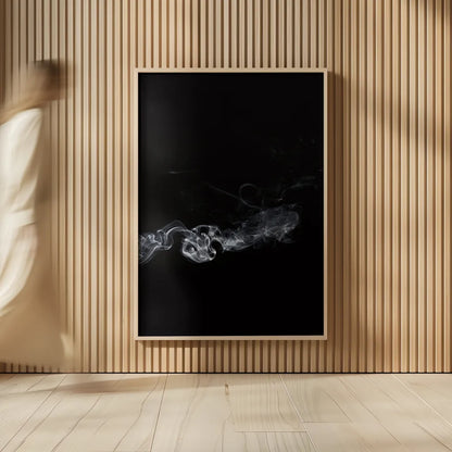 Smoke II by Nathan Larson. shown as over sized large wall art. Available as an archival giclee rolled canvas, fine art paper, or poster print. SKU 77336h.