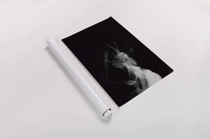 Smoke IV by Nathan Larson. shown as a rolled paper print. Available as archival giclee rolled canvas, fine art paper, or poster print. SKU 77338h.