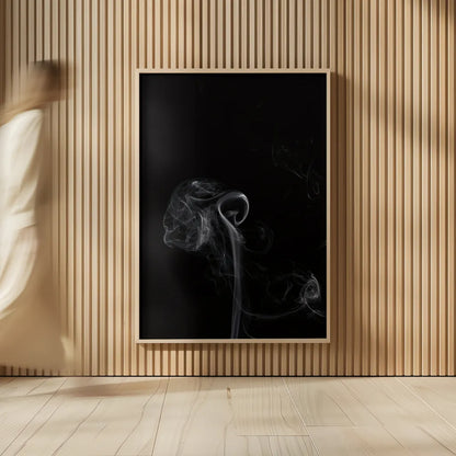 Smoke V by Nathan Larson. shown as over sized large wall art. Available as an archival giclee rolled canvas, fine art paper, or poster print. SKU 77339h.