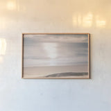 Smooth Waters by Nathan Larson. shown as a paper print in a natural frame. Available as a archival giclee rolled canvas, fine art paper, or poster print. SKU 71380i.