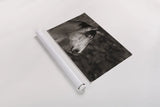 Snowy Range BW by Nathan Larson. shown as a rolled paper print. Available as archival giclee rolled canvas, fine art paper, or poster print. SKU 84268i.