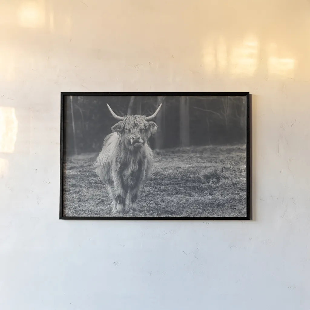 Something to Chew On by Nathan Larson. shown as a paper print in a black flame. Available as a archival giclee rolled canvas, fine art paper, or poster print. SKU 96548i.