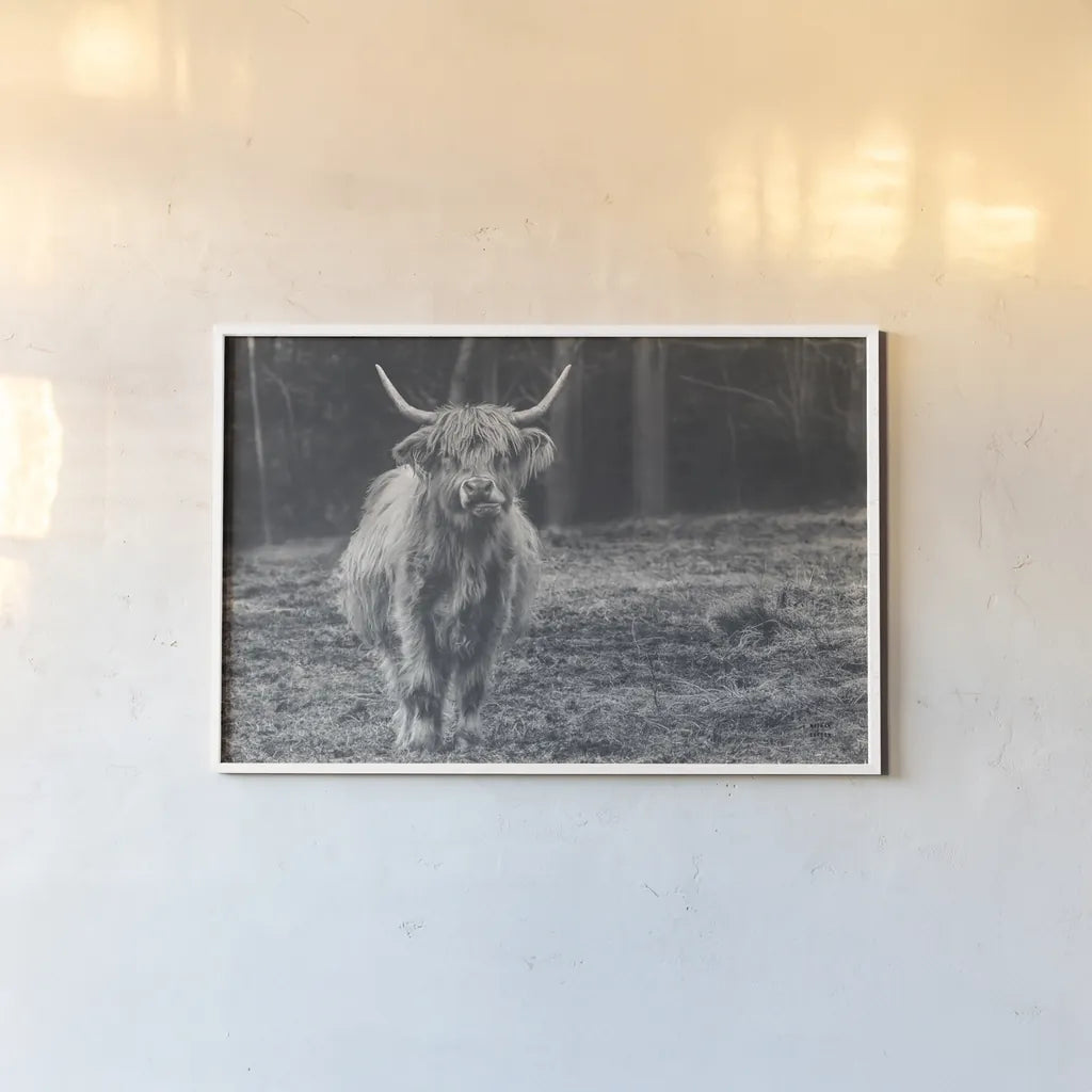 Something to Chew On by Nathan Larson. shown as a paper print in a white frame. Available as a archival giclee rolled canvas, fine art paper, or poster print. SKU 96548i.