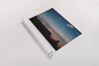 Southwest Layers by Nathan Larson. shown as a rolled paper print. Available as archival giclee rolled canvas, fine art paper, or poster print. SKU 83979i.