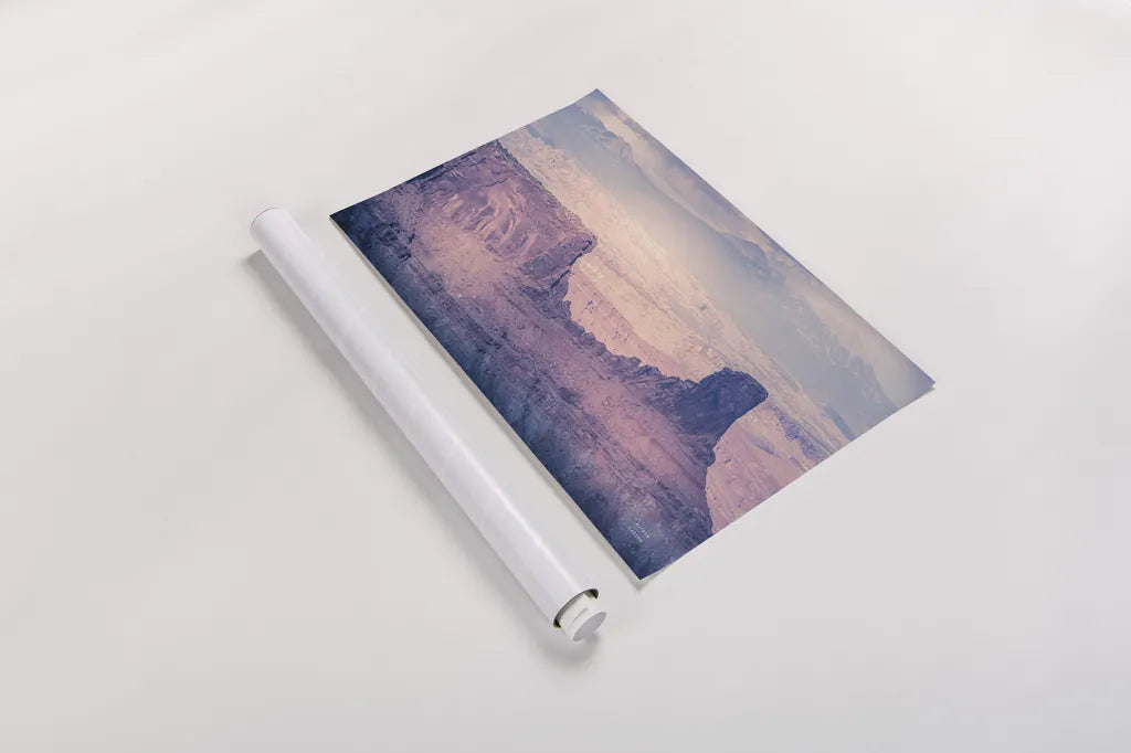 Southwest Sun by Nathan Larson. shown as a rolled paper print. Available as archival giclee rolled canvas, fine art paper, or poster print. SKU 80632i.