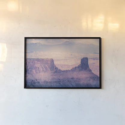 Southwest Sun by Nathan Larson. shown as a paper print in a black flame. Available as a archival giclee rolled canvas, fine art paper, or poster print. SKU 80632i.