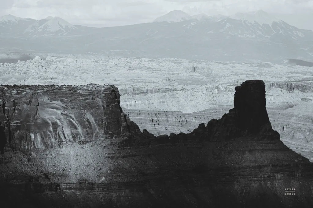 Southwest Sun BW by Nathan Larson. SKU 80633i. Archival Giclee Fine art print for wall decor.