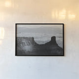 Southwest Sun BW by Nathan Larson. shown as a paper print in a black flame. Available as a archival giclee rolled canvas, fine art paper, or poster print. SKU 80633i.