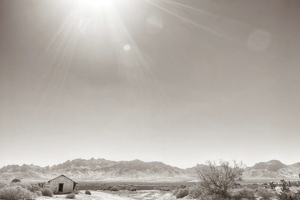 Southwestern Sun by Nathan Larson. SKU 82725i. Archival Giclee Fine art print for wall decor.