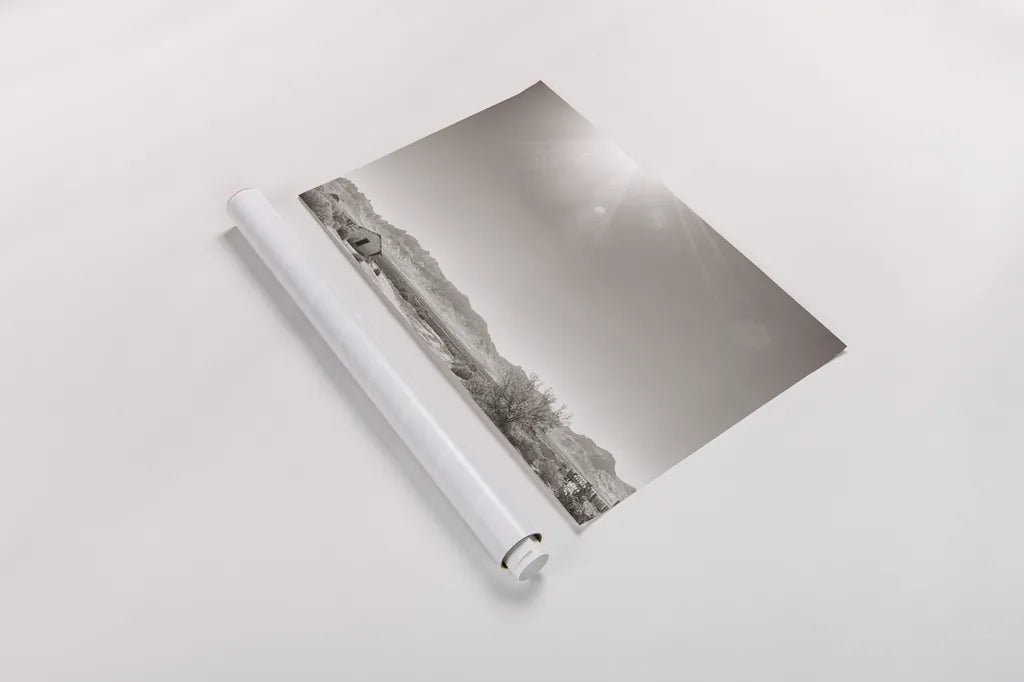 Southwestern Sun by Nathan Larson. shown as a rolled paper print. Available as archival giclee rolled canvas, fine art paper, or poster print. SKU 82725i.