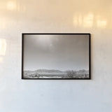 Southwestern Sun by Nathan Larson. shown as a paper print in a black flame. Available as a archival giclee rolled canvas, fine art paper, or poster print. SKU 82725i.