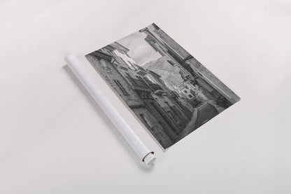 Spanish Islands BW by Nathan Larson. shown as a rolled paper print. Available as archival giclee rolled canvas, fine art paper, or poster print. SKU 90382h.