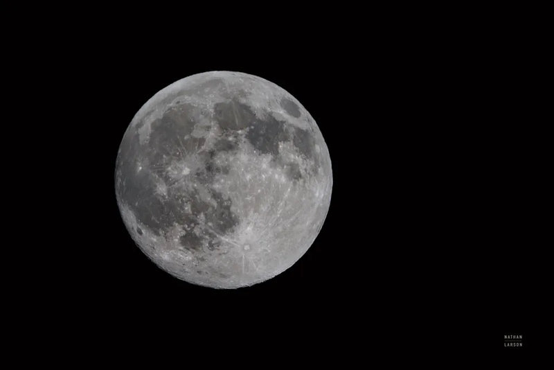 Spring Moon by Nathan Larson. SKU 79405i. Archival Giclee Fine art print for wall decor.