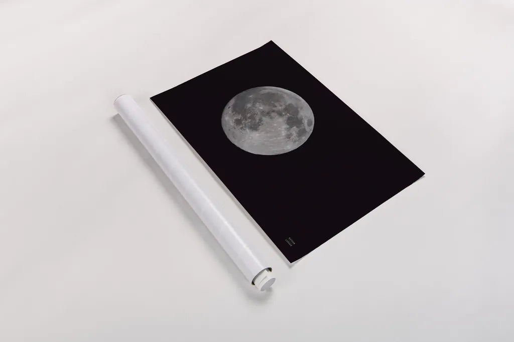 Spring Moon by Nathan Larson. shown as a rolled paper print. Available as archival giclee rolled canvas, fine art paper, or poster print. SKU 79405i.