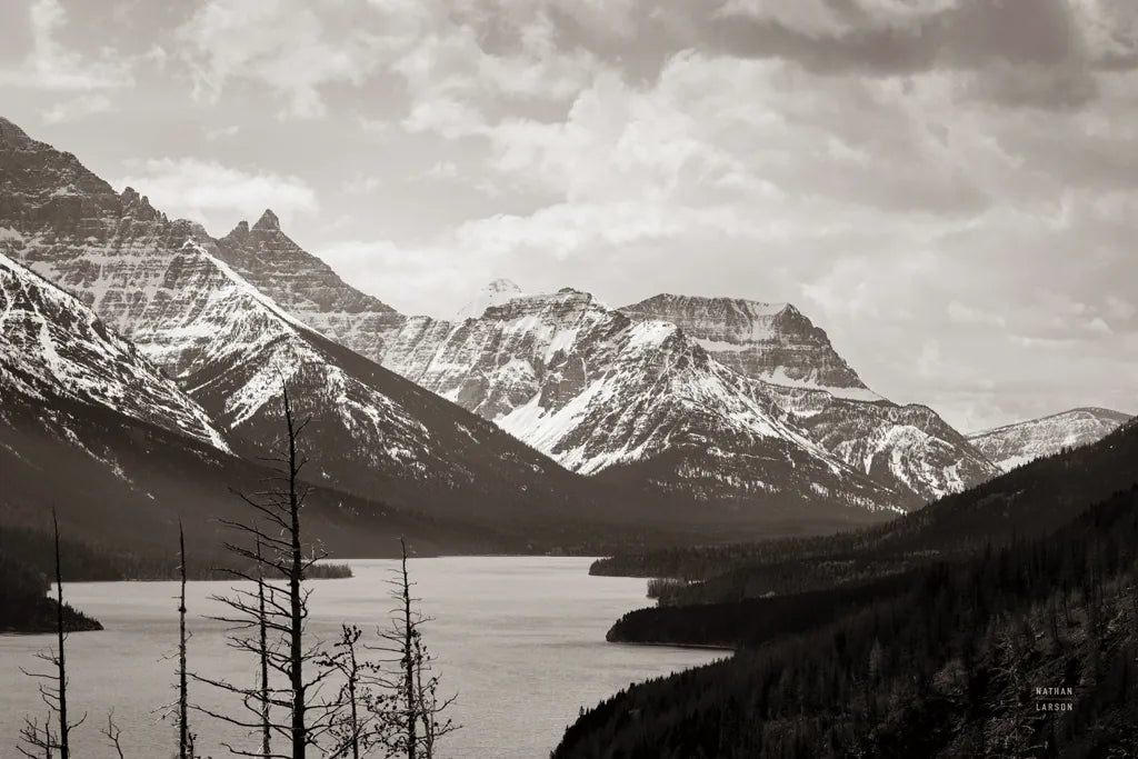 Spring Range by Nathan Larson. SKU 82415i. Archival Giclee Fine art print for wall decor.