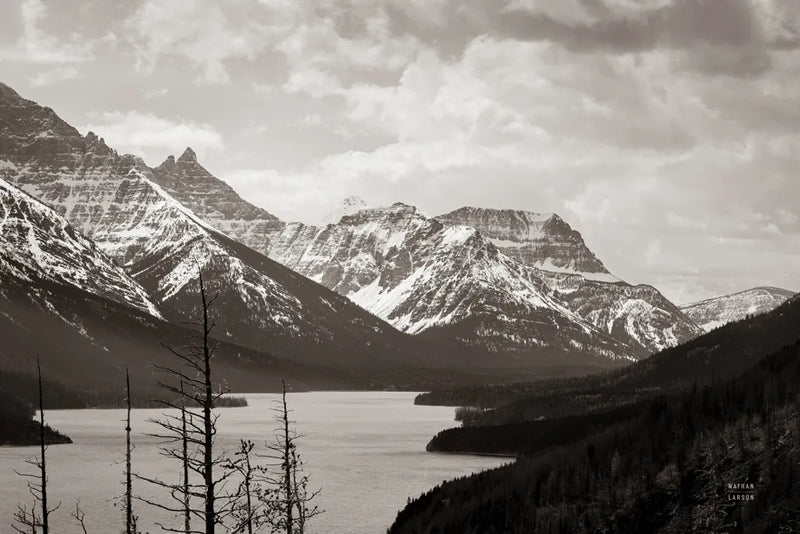 Spring Range by Nathan Larson. SKU 82415i. Archival Giclee Fine art print for wall decor.