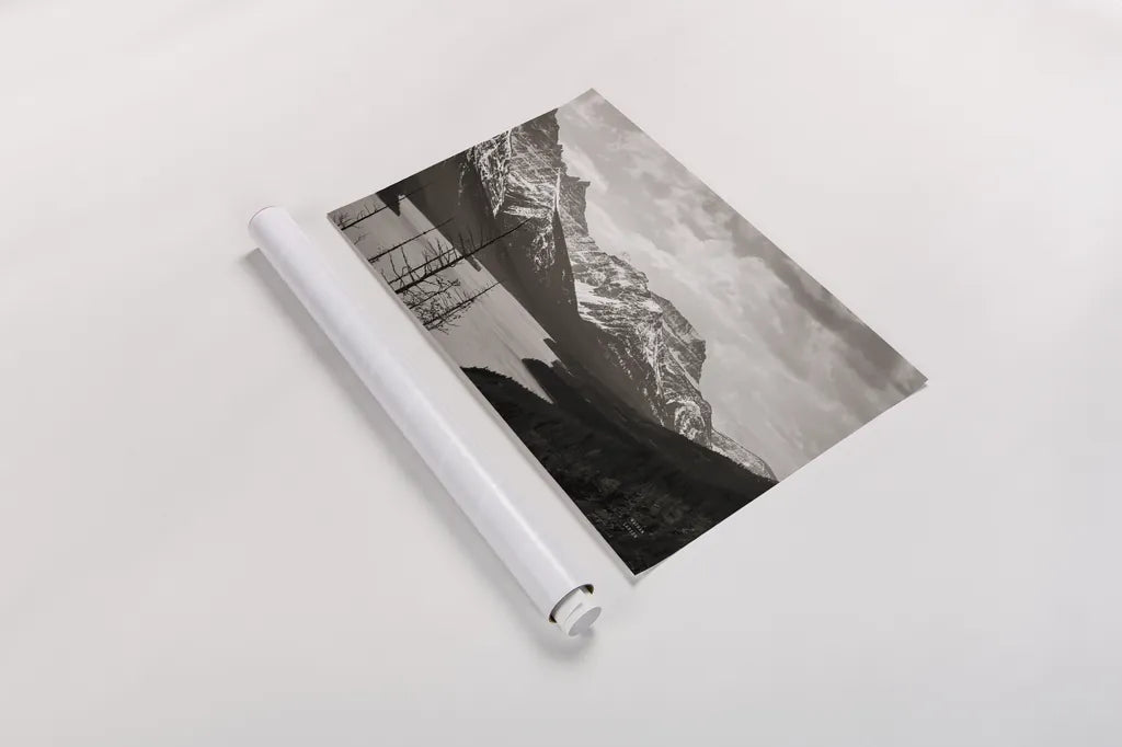 Spring Range by Nathan Larson. shown as a rolled paper print. Available as archival giclee rolled canvas, fine art paper, or poster print. SKU 82415i.