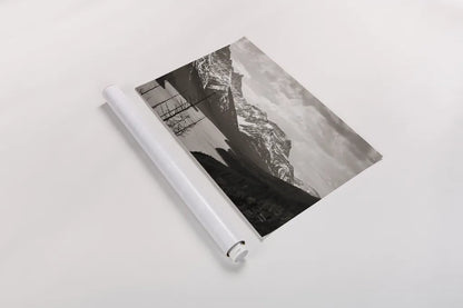 Spring Range by Nathan Larson. shown as a rolled paper print. Available as archival giclee rolled canvas, fine art paper, or poster print. SKU 82415i.