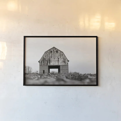 Stormy Midwest Spring by Nathan Larson. shown as a paper print in a black flame. Available as a archival giclee rolled canvas, fine art paper, or poster print. SKU 98509i.