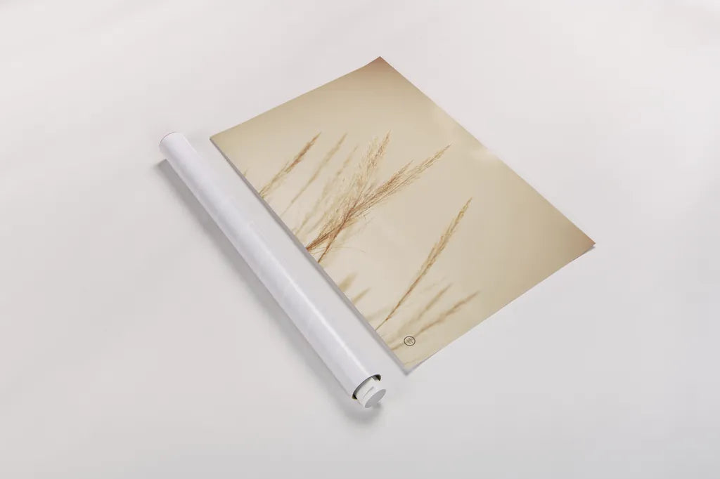 Summer Fields by Nathan Larson. shown as a rolled paper print. Available as archival giclee rolled canvas, fine art paper, or poster print. SKU 75475i.