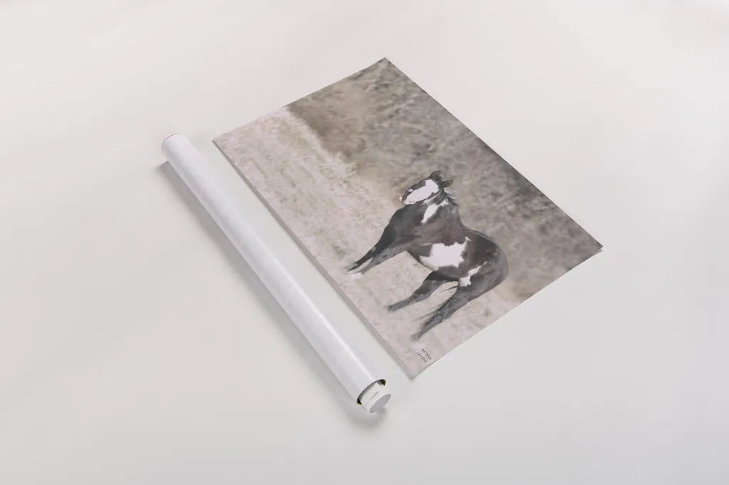 Sunny Field II by Nathan Larson. shown as a rolled paper print. Available as archival giclee rolled canvas, fine art paper, or poster print. SKU 97357i.