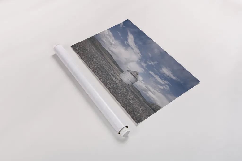 Sunny Pastures by Nathan Larson. shown as a rolled paper print. Available as archival giclee rolled canvas, fine art paper, or poster print. SKU 84241i.