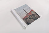 Sunsets and Saguaros II by Nathan Larson. shown as a rolled paper print. Available as archival giclee rolled canvas, fine art paper, or poster print. SKU 76430h.