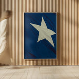 Texas Flag I by Nathan Larson. shown as over sized large wall art. Available as an archival giclee rolled canvas, fine art paper, or poster print. SKU 104027h.