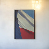 Texas Flag II by Nathan Larson. shown as a paper print in a black flame. Available as a archival giclee rolled canvas, fine art paper, or poster print. SKU 104028h.