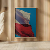 Texas Flag III by Nathan Larson. shown as over sized large wall art. Available as an archival giclee rolled canvas, fine art paper, or poster print. SKU 104029h.